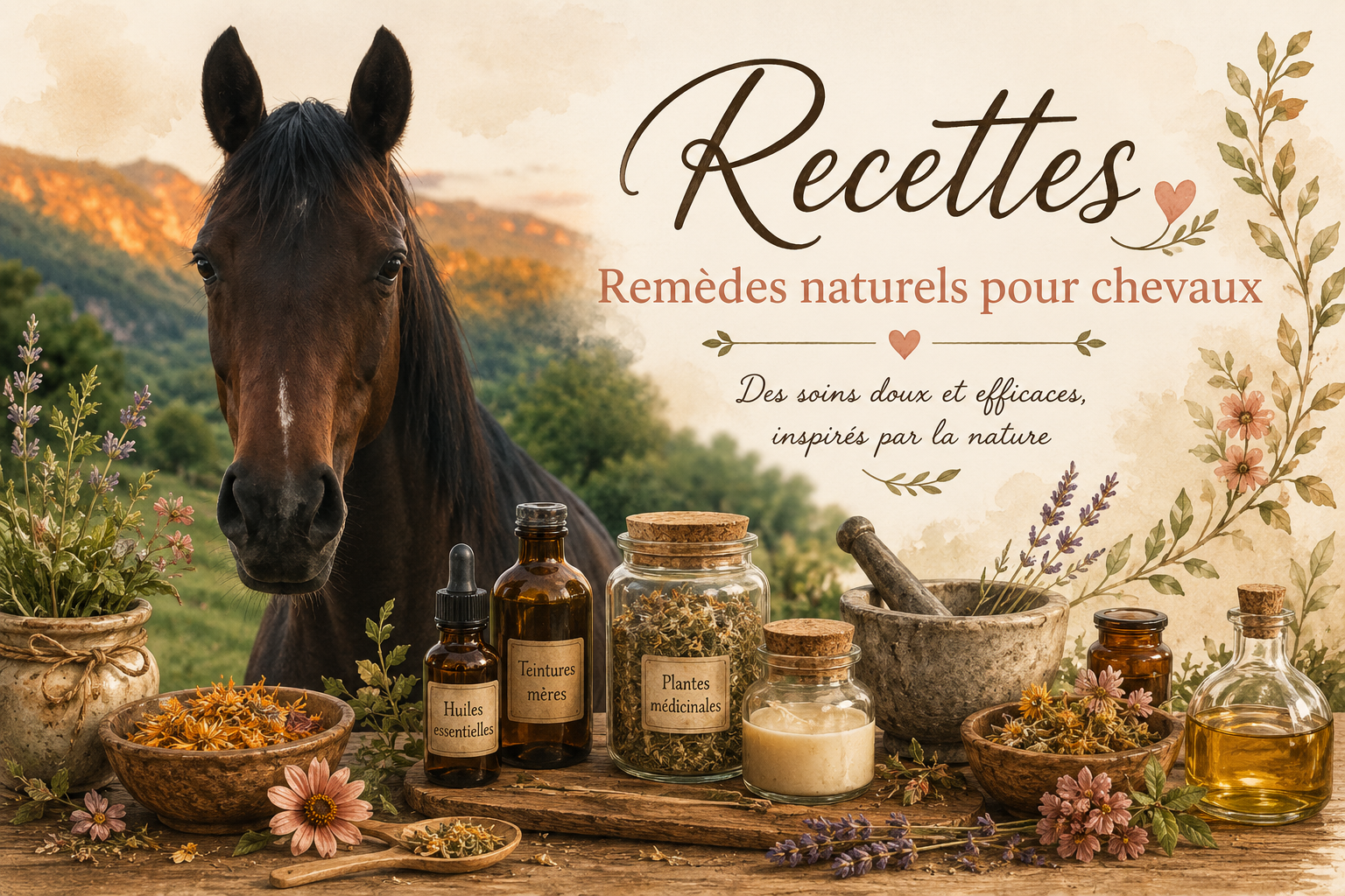 Recettes naturelles Equitaime