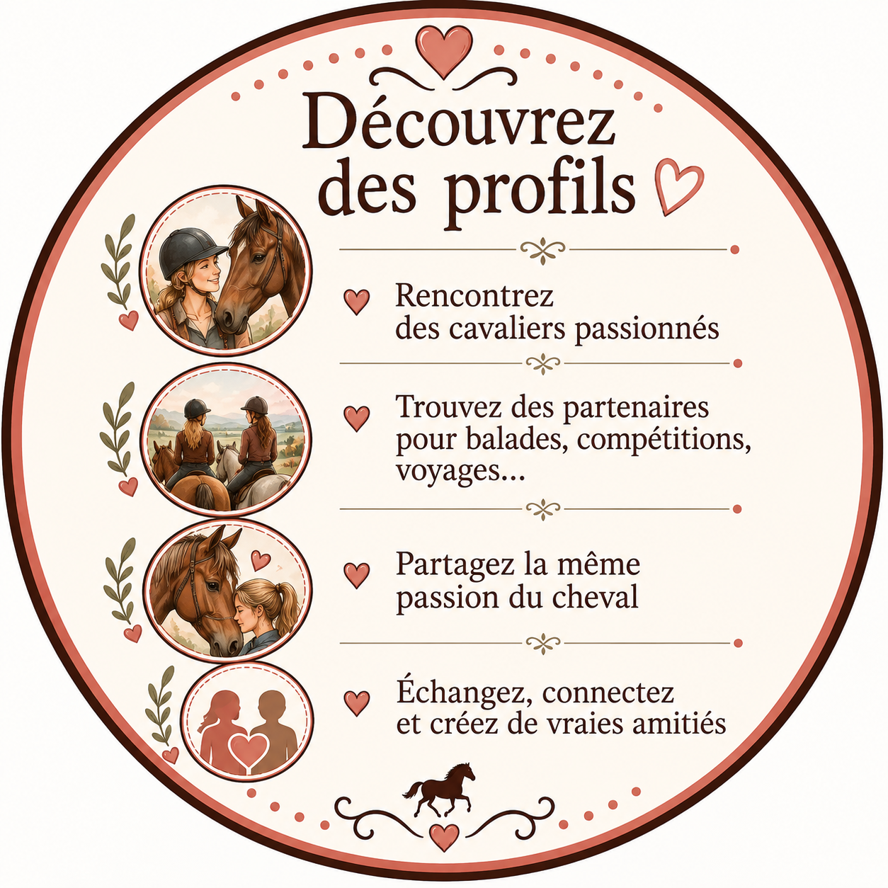 Découvrez des profils de cavaliers